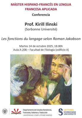 Conférence de Kirill Ilinski (Sorbonne Université) lundi 14 octobre 2025 18h00, A-208